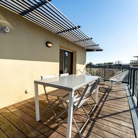 Daire Bordeaux 2 Pieces - 2 Terrasses *