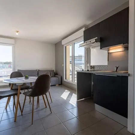 Bordeaux 2 Pieces - 2 Terrasses Daire Mérignac